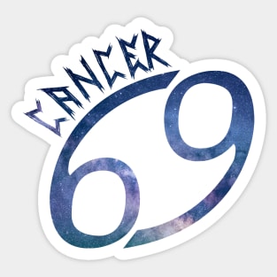 Cancer Galaxy Sticker